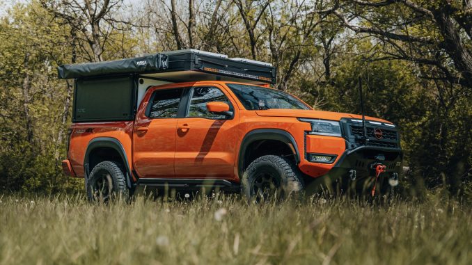 Full profile of the Nissan Frontier Overland Build at Overland Expo