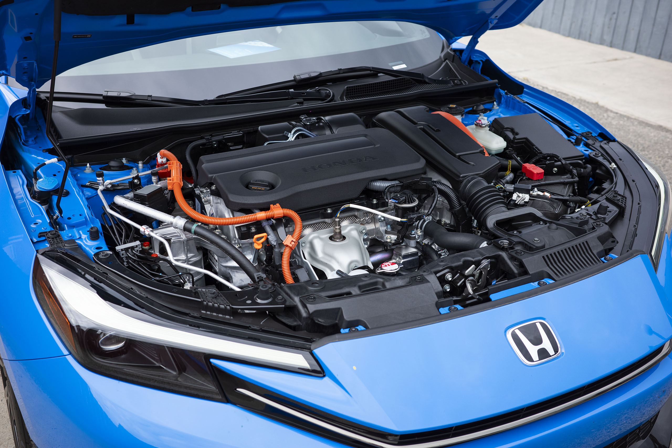 Digital instrument cluster of the 2026 Honda Prelude showing the S+ Shift system.