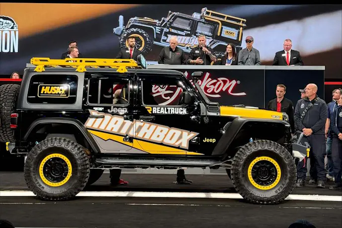 Custom Matchbox Jeep Wrangler: $110,000 Off-Road Build Sells for Charity
