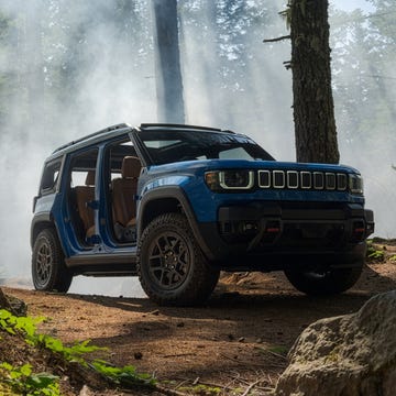 The 2026 Jeep Recon showing a rugged, boxy SUV design.