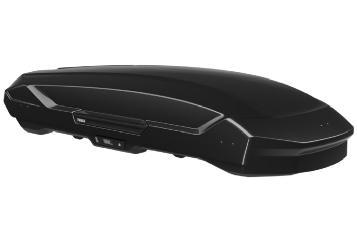 Thule Motion 3 XL aerodynamic rooftop box.